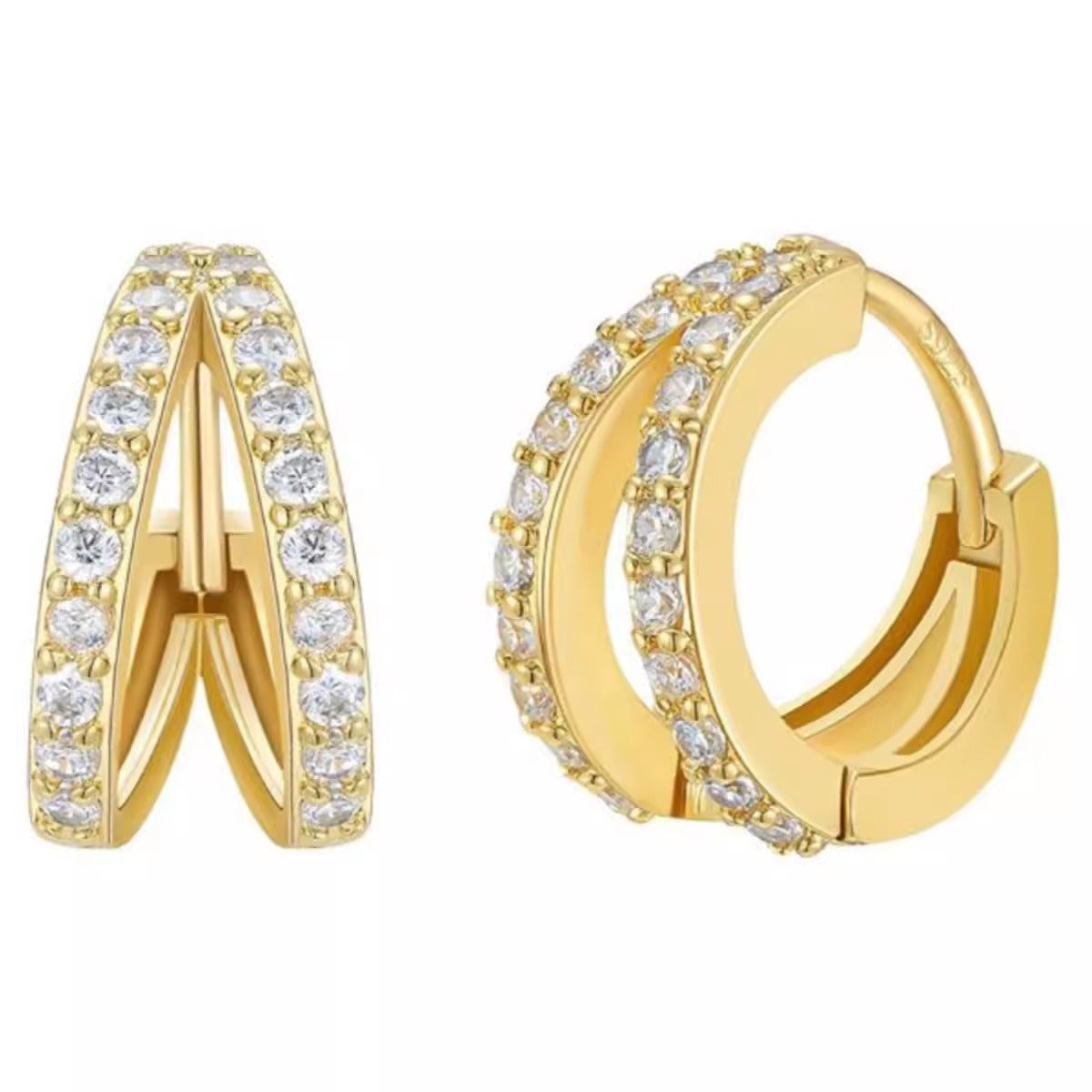 Women's Asymmetric Water Drop Niche Design Premium Unique Ear Earrings