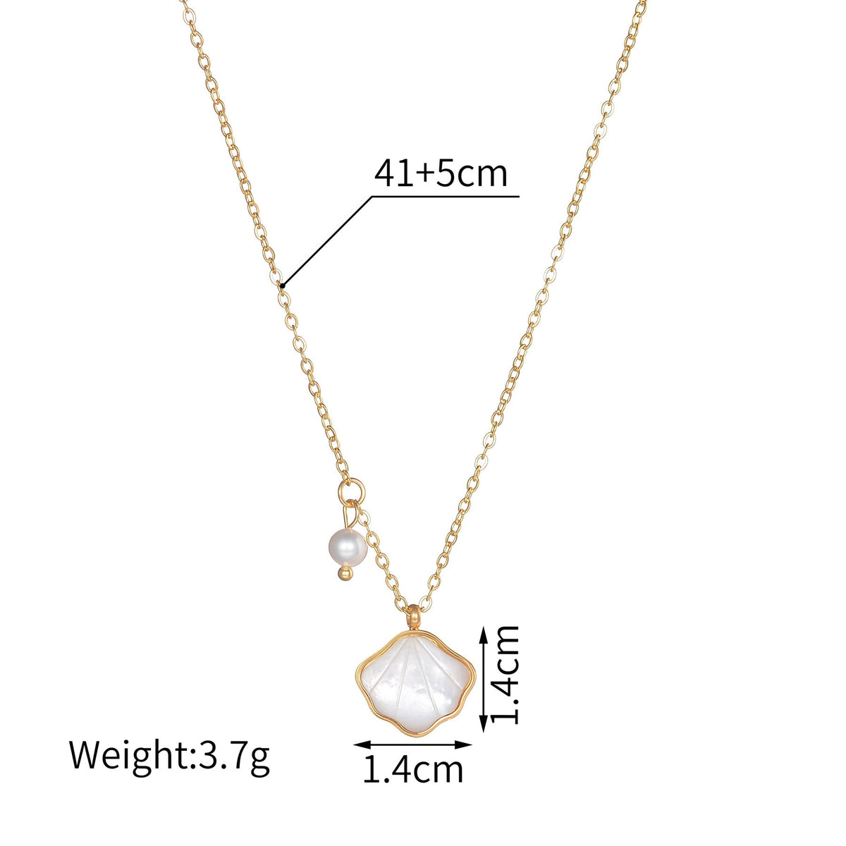 Women's Fashion Trend Stainless Steel Starfish Pearl Opening Exaggerated Design Rings