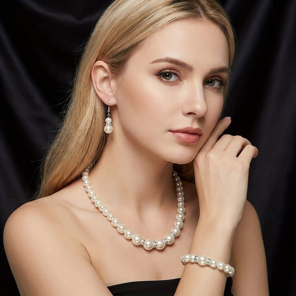 Exquisite Elegant Retro Shaped Baroque Pearl Korean Style Rings
