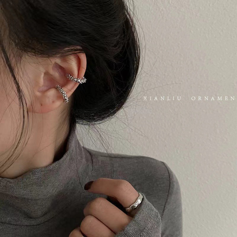 Stars Butterfly Female Niche Design Versatile Personality Without Pierced Ears Ear Clip