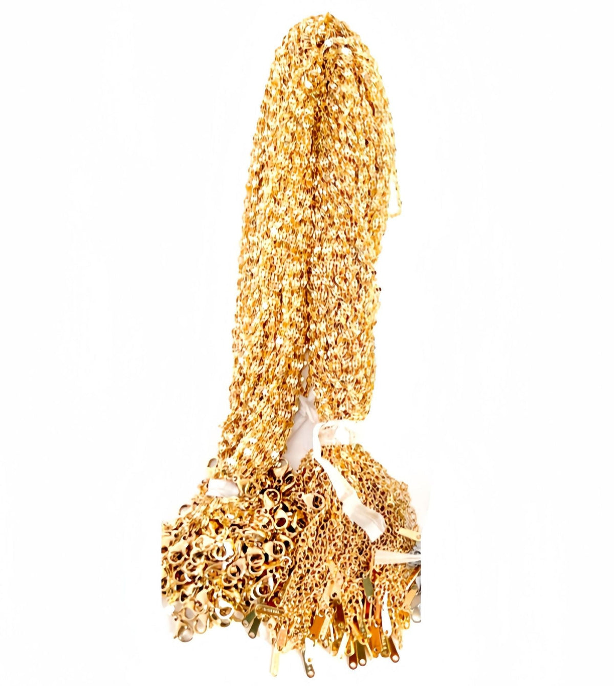 Source Stainless Steel Gold-plated Lip Chain Sweater Bare Clavicle Necklace