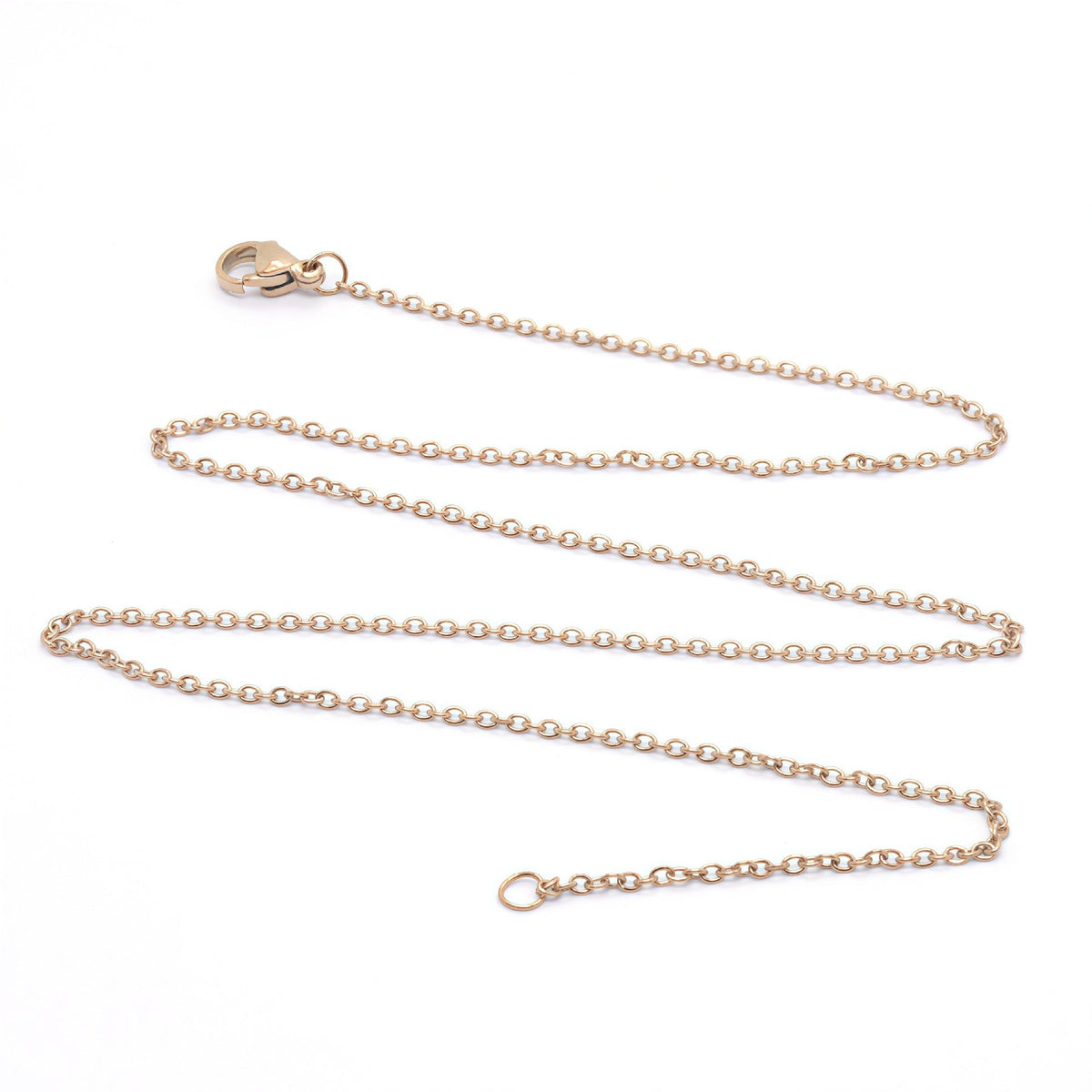 Korean Style Simple Cross Chain Clavicle Unisex Vacuum Necklaces
