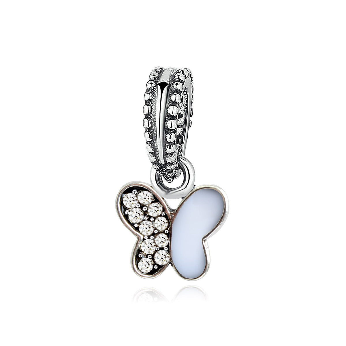 Animal Collection Cute Ladybug Butterfly Bird Bee Alloy Beads Pendants