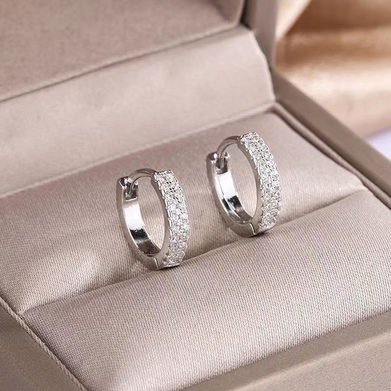 Women's High-grade Night Market Style Graceful Ear Clips Rings