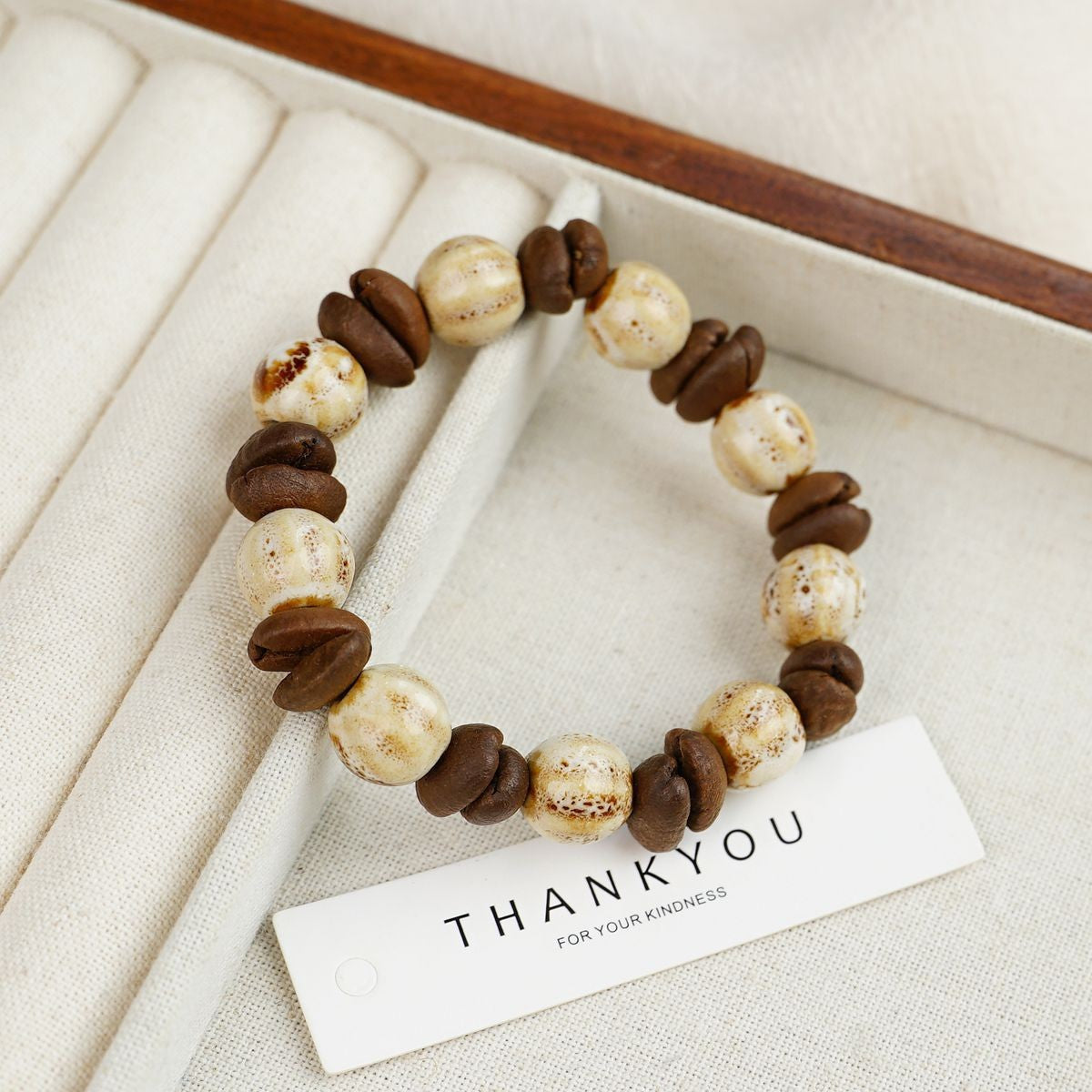 Ceramic Painted Pottery Beads Female Literary Bracelet