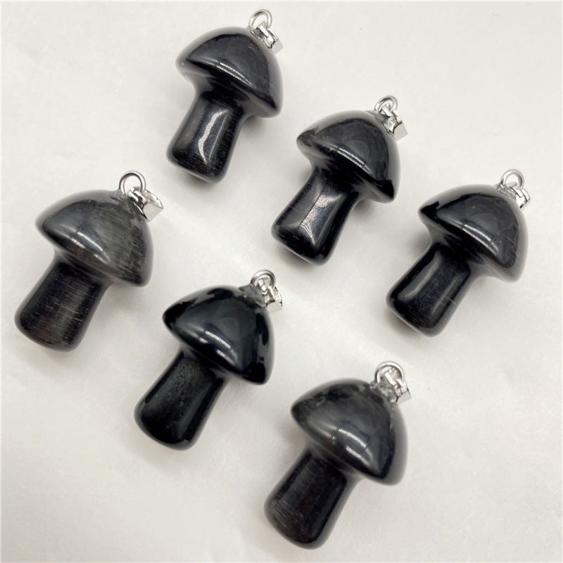 Fashion Natural Crystal Stone Mini Small Pendant