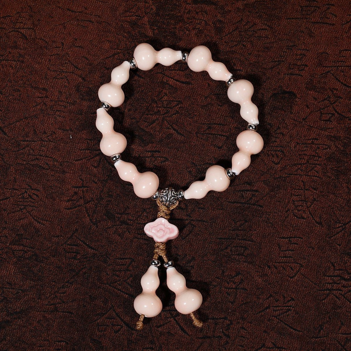 Ceramic Painted Pottery Beads Female Literary Bracelet