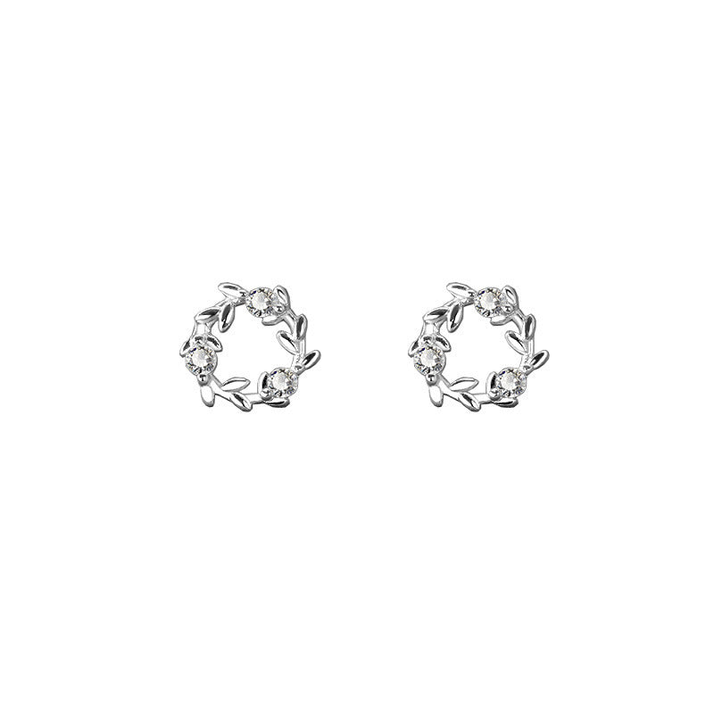 Women's Sterling Sier Garland For Design Style Small Ear Before Earrings