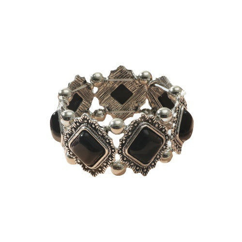 Style Personality Retro Alloy Turquoise Stretch Bracelets