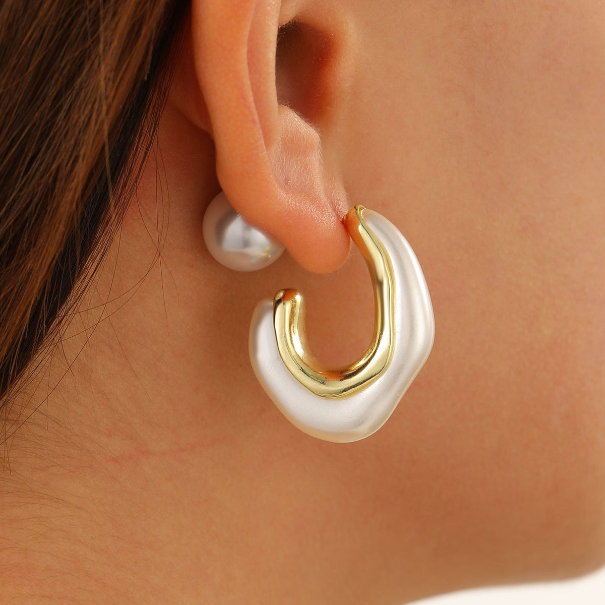 Women's Retro Geometric Metal Alloy Temperament Wild Rings