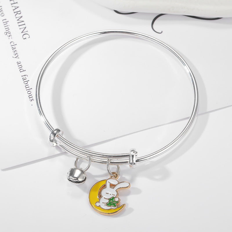 Women's High-grade Cartoon Couple Girlfriends With Small Bracelet
