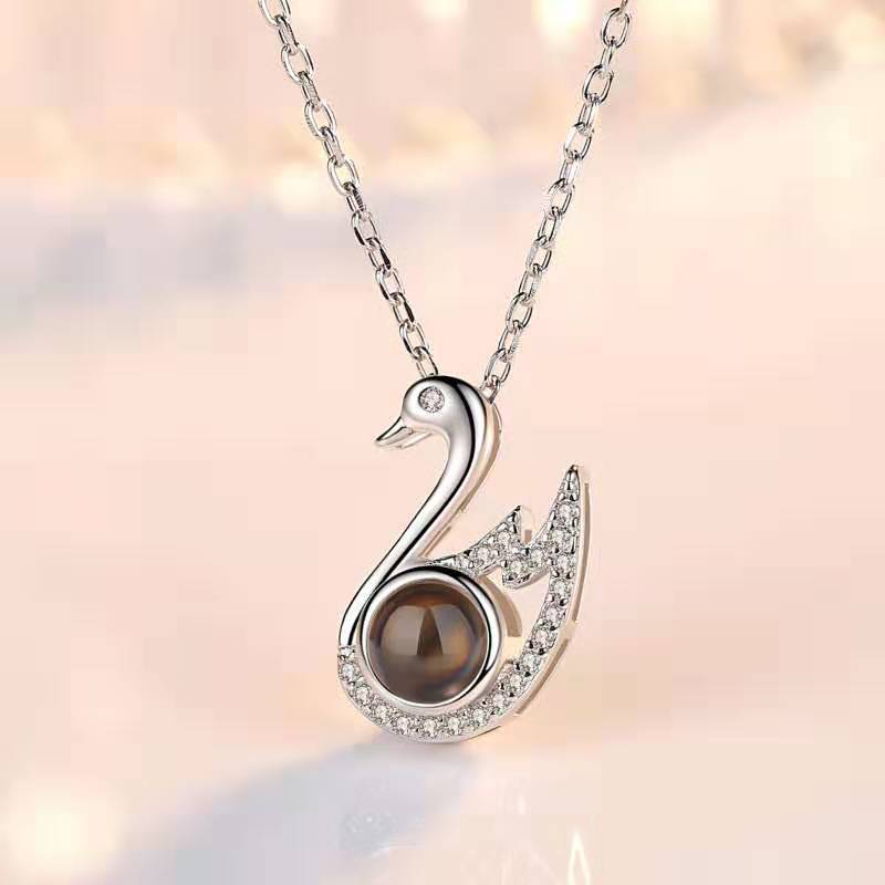 Language Love You Kinds Of Projection Clavicle Necklace