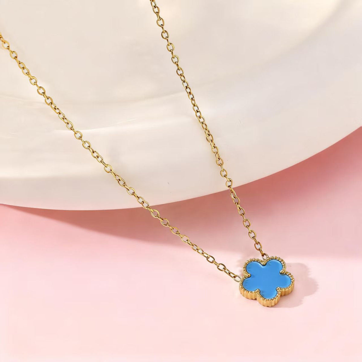 Women's Double-sided Parthenocissus Grass Light Luxury High-grade Simple Niche Necklaces