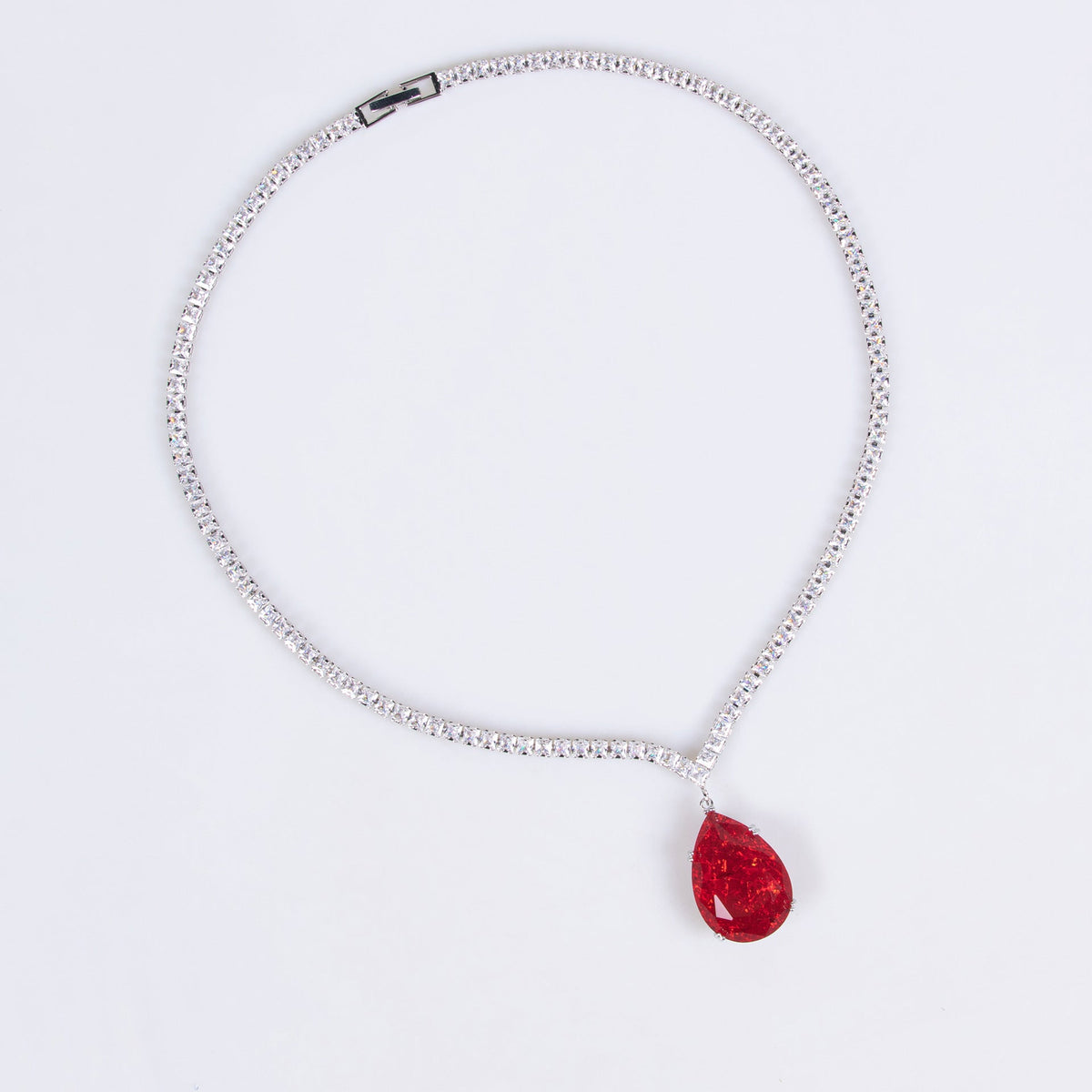 Style Love Heart Suite Water Drops Jewelry Set