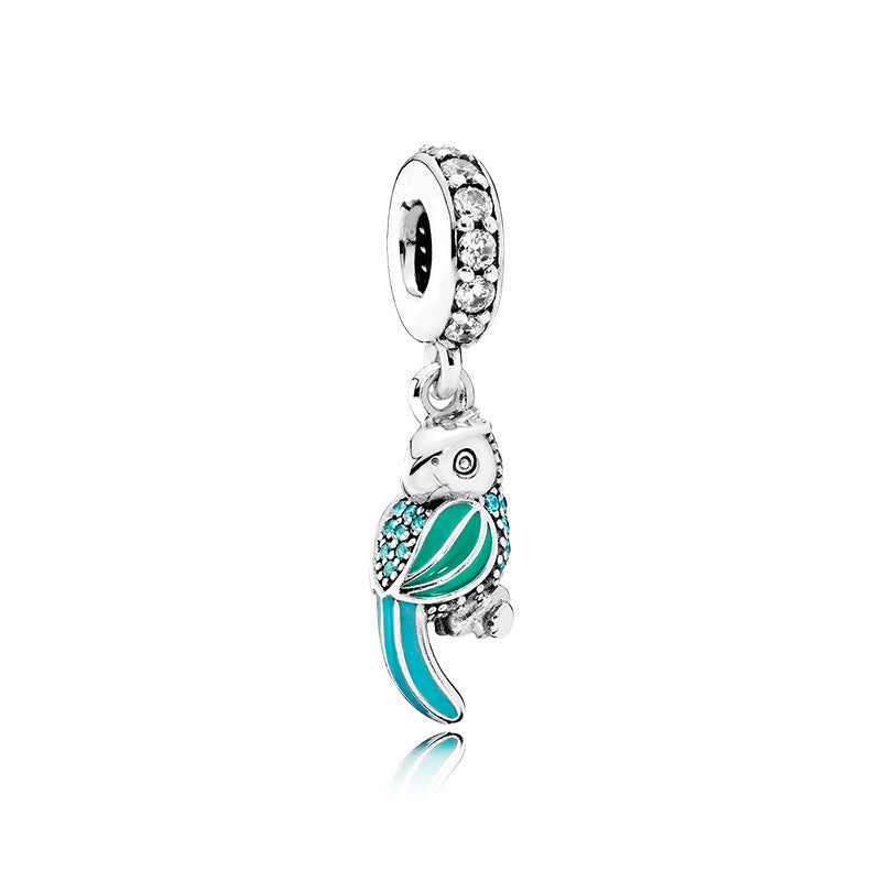 Animal Collection Cute Ladybug Butterfly Bird Bee Alloy Beads Pendants
