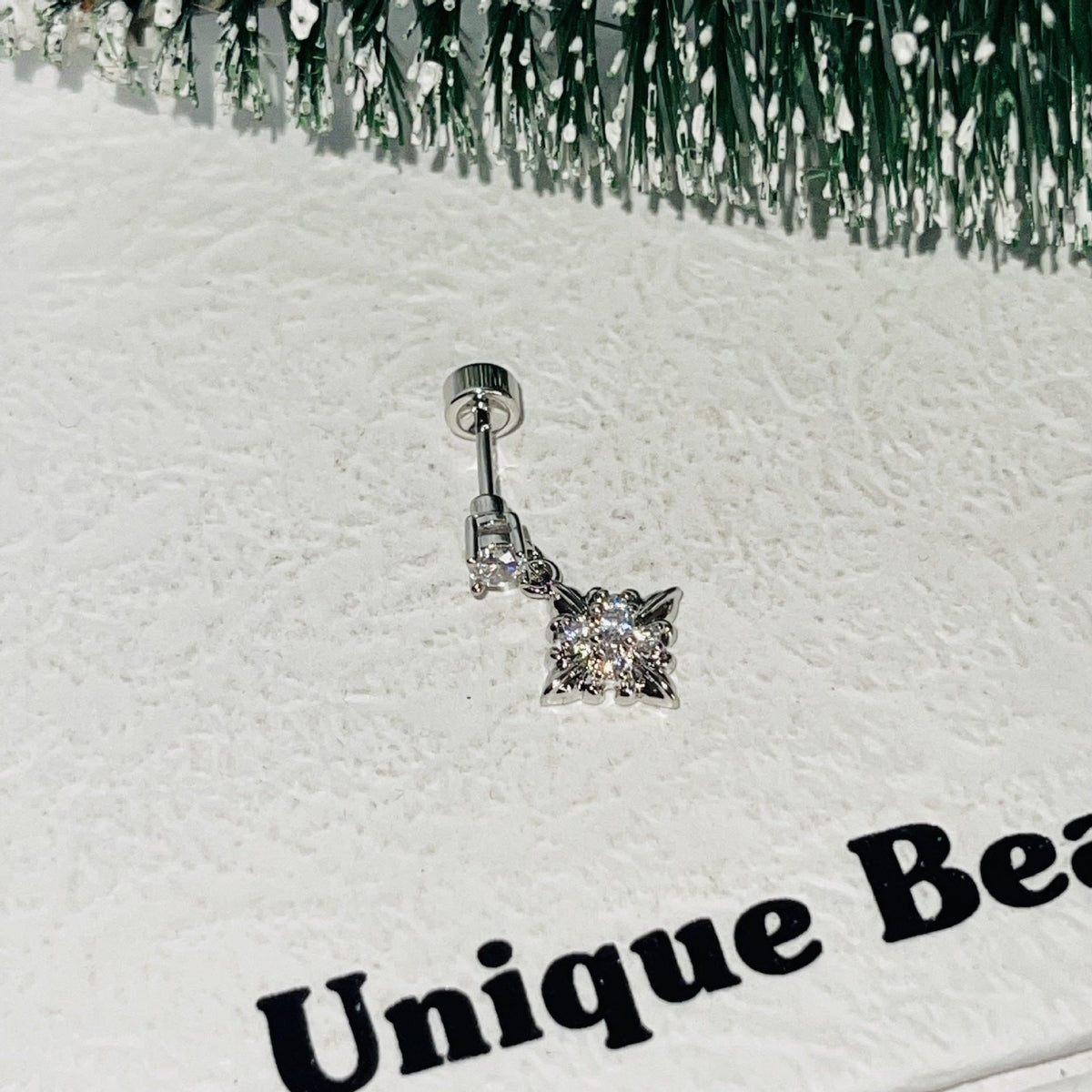 Ear Bone Medical Titanium Steel Screw Stud Earrings