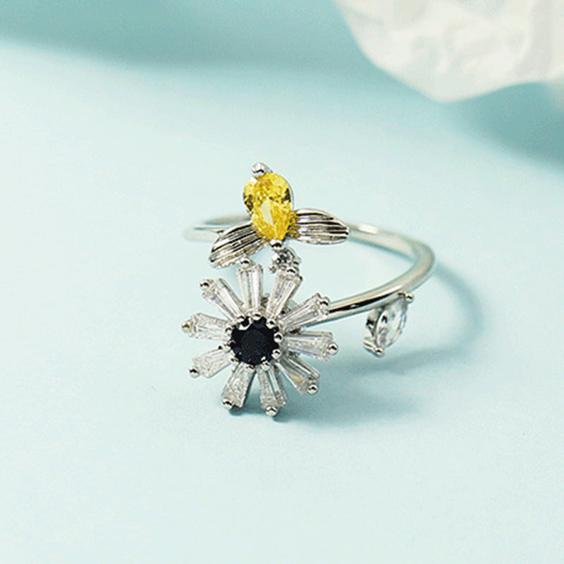 Adjustable Opening Personality Simple Fashionmonger Female Ring