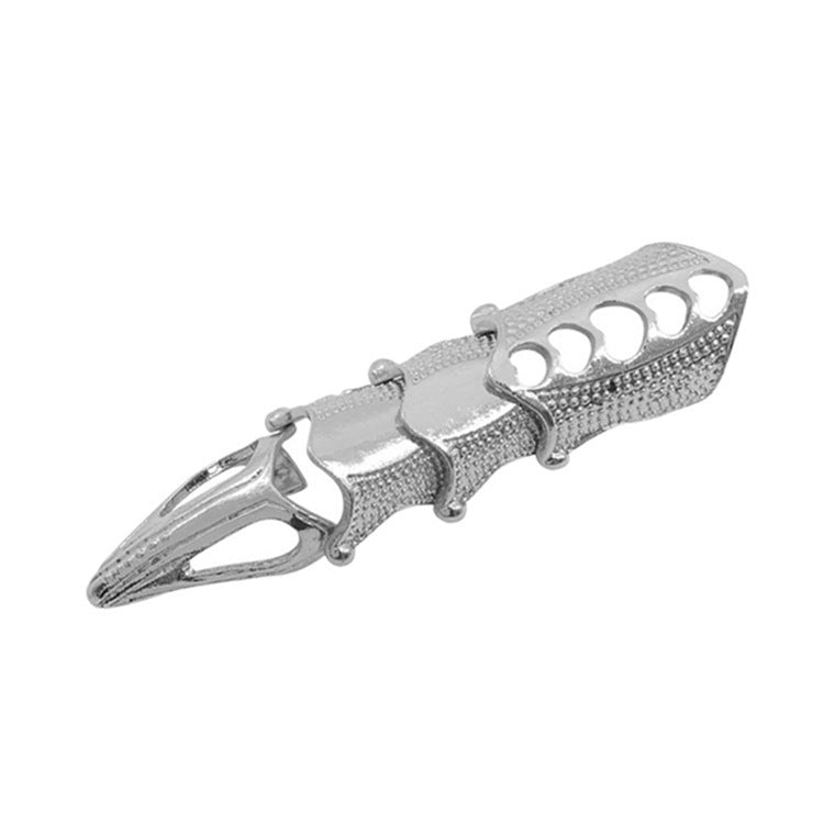 Fashion Personality Punk Skull Hand Bone Five Finger Adjustable Integrated Bracelet