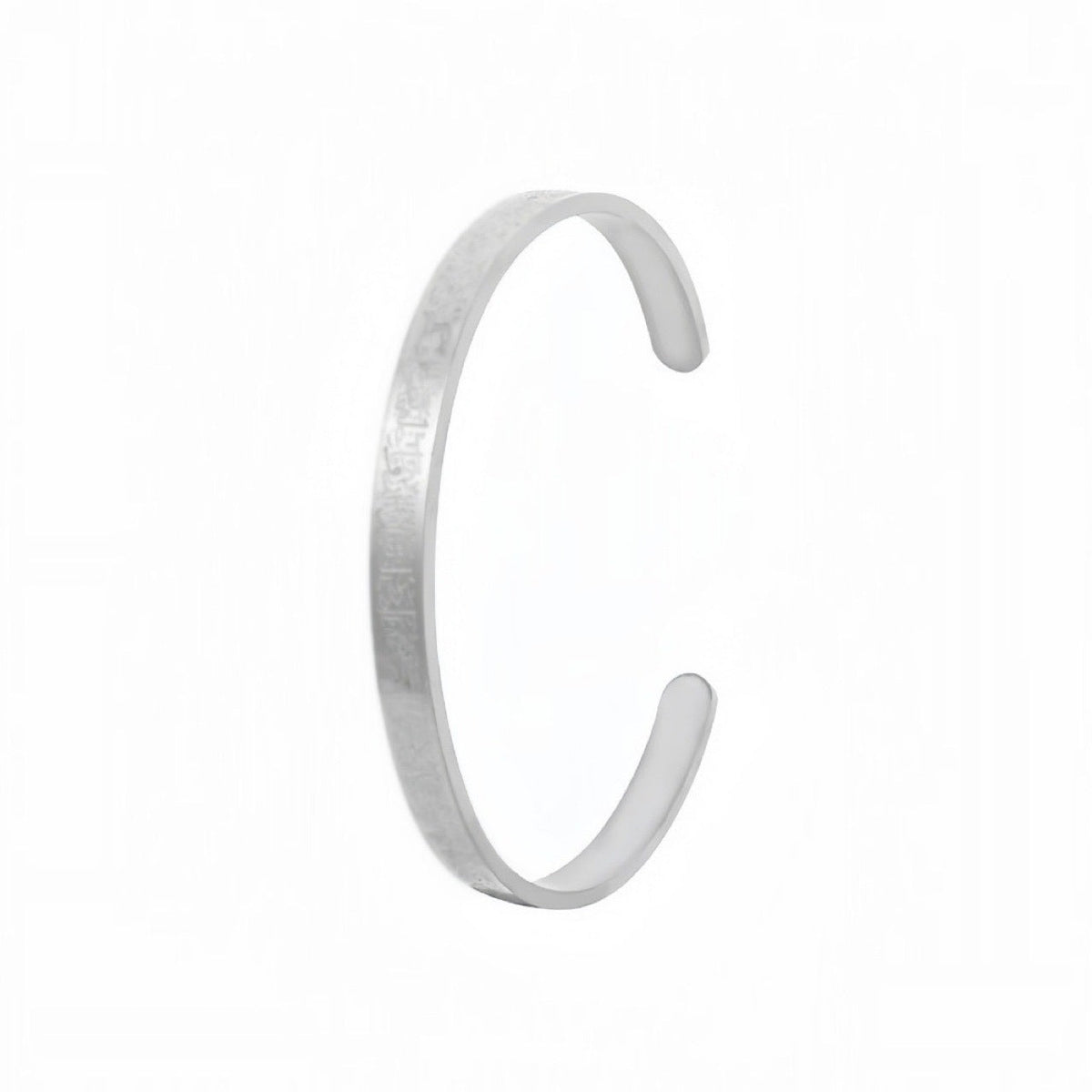 Type Open Titanium Steel Arabic Stainless Bracelets