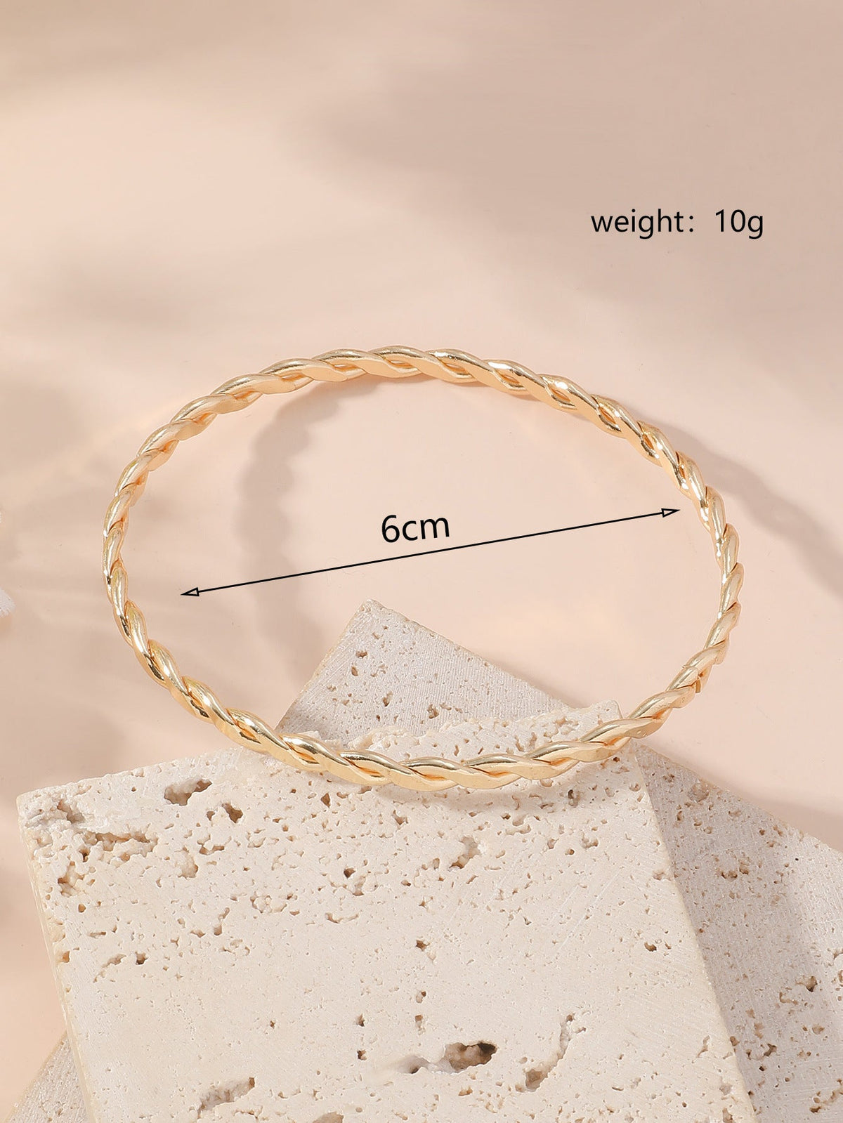 Winding Hollow Open-end High-grade Light Luxury Bracelets