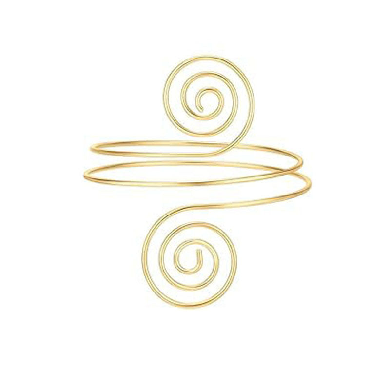 Geometric Metal Armband Exaggerated Personalized Leaf Bracelet