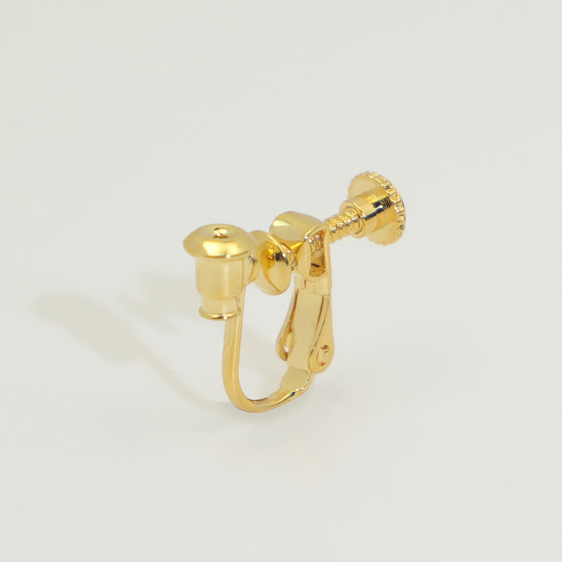 Screw Without Piercing Adjustable Spiral Hair Pin Ear Clip