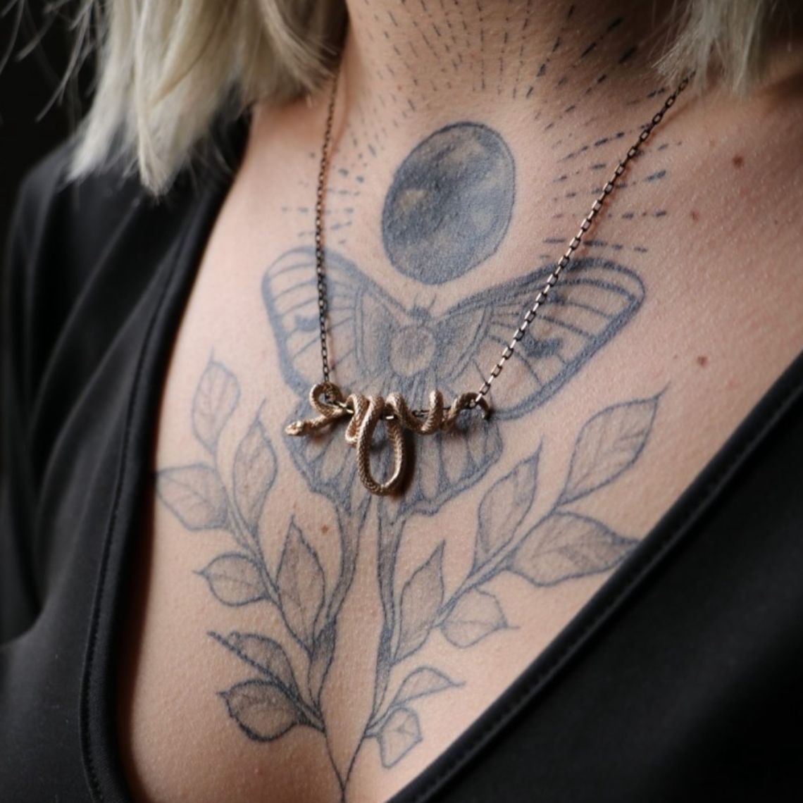 Winding Medium Cold Style Fashion Creative Animal Necklaces