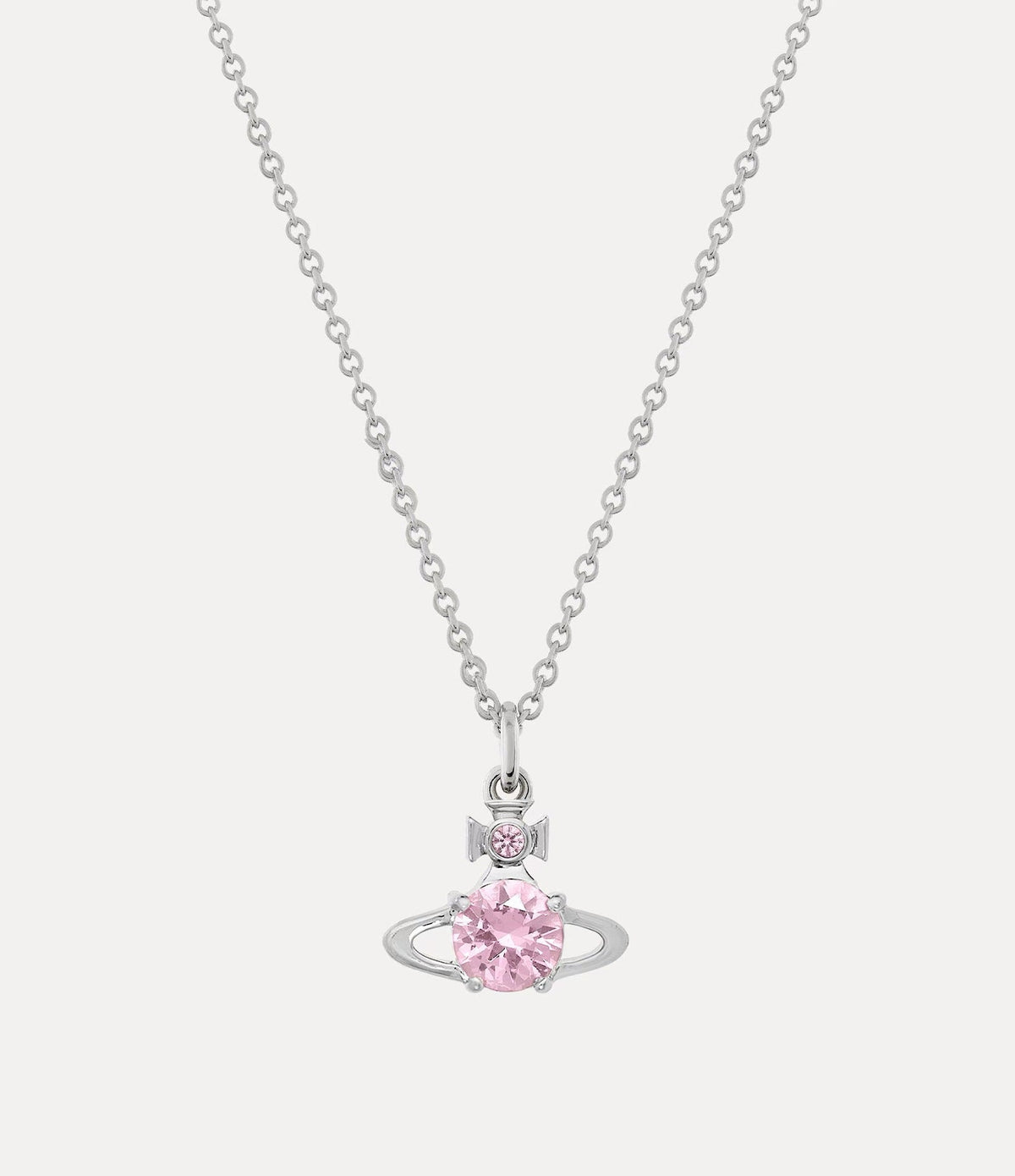 Women's Sterling Sier Classic Saturn Pearl Pin Necklaces