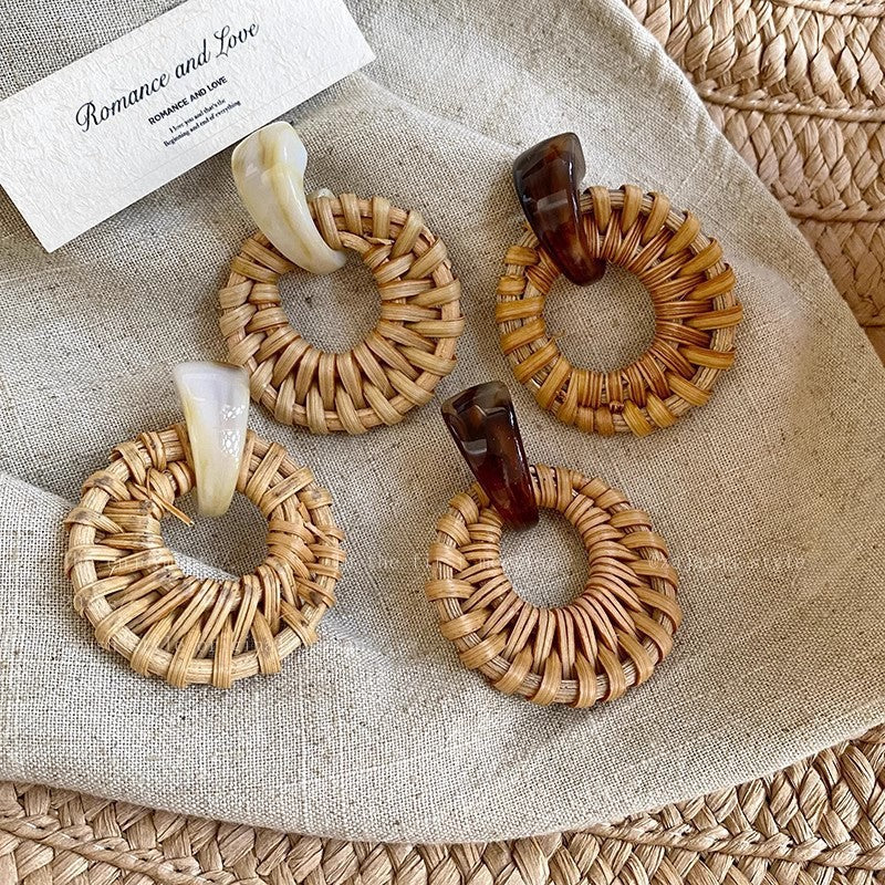 High-grade Fashion Seaside Vacation Style Exaggerated Rings
