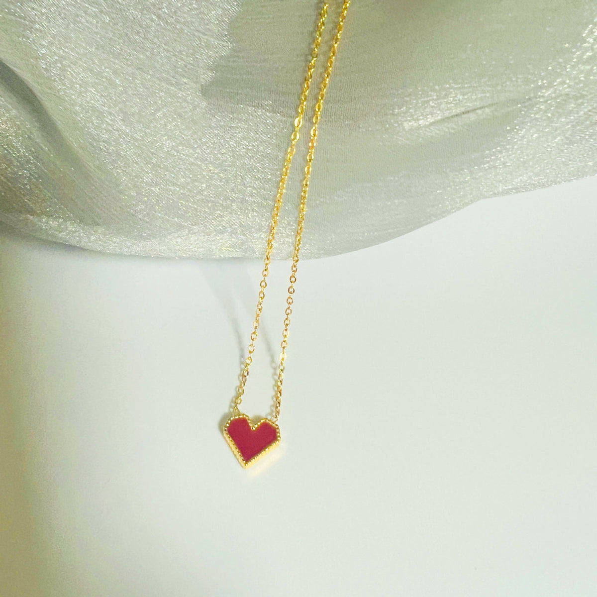Cold Style Fritillary Small Heart Affordable Luxury Fashion Elegant High-grade Necklaces
