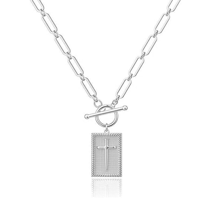 Women's Wind Twin Niche Design Fashion Cuban Chain Necklaces