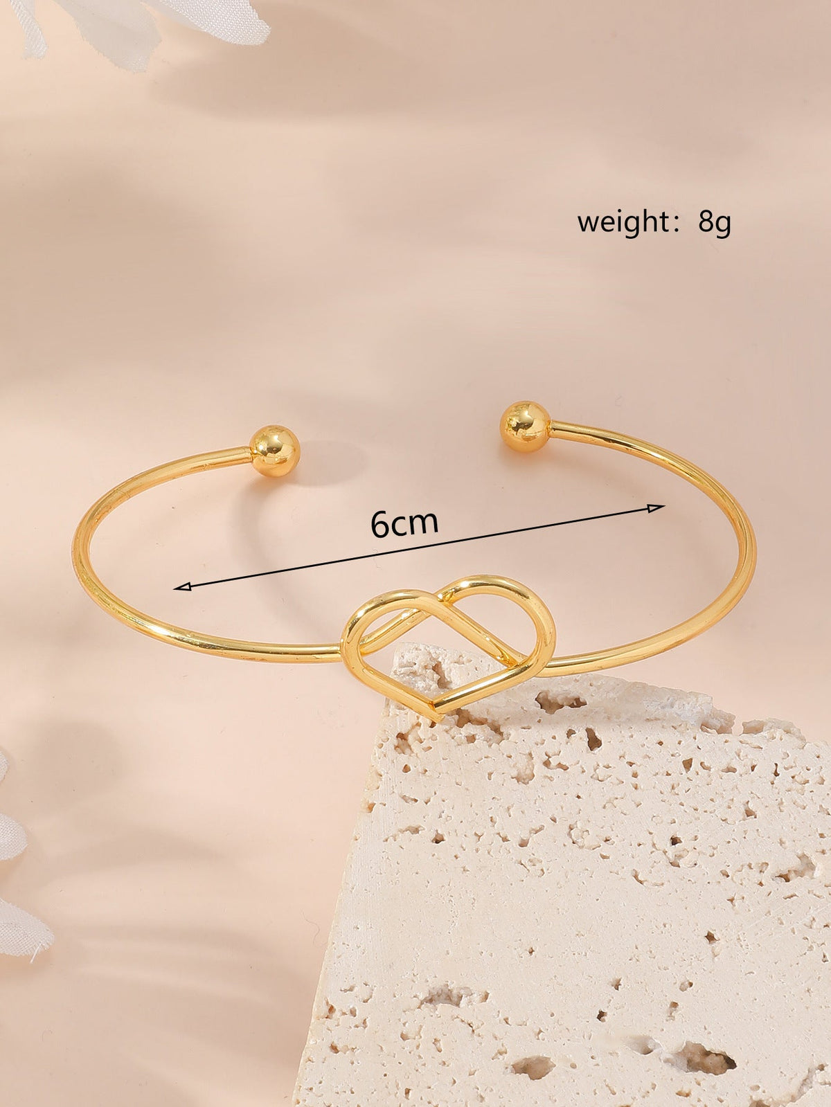 Winding Hollow Open-end High-grade Light Luxury Bracelets