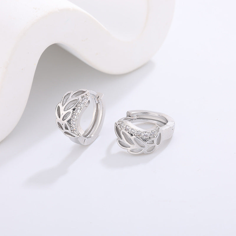 Women's High-grade Night Market Style Graceful Ear Clips Rings