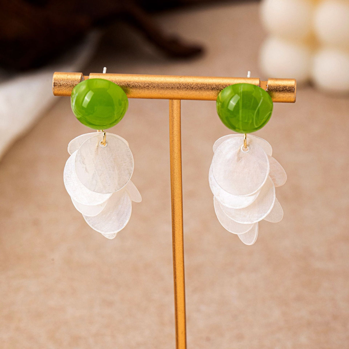 Fresh Shell Auricular Needle High Sense Design Mosquito Ear Clip