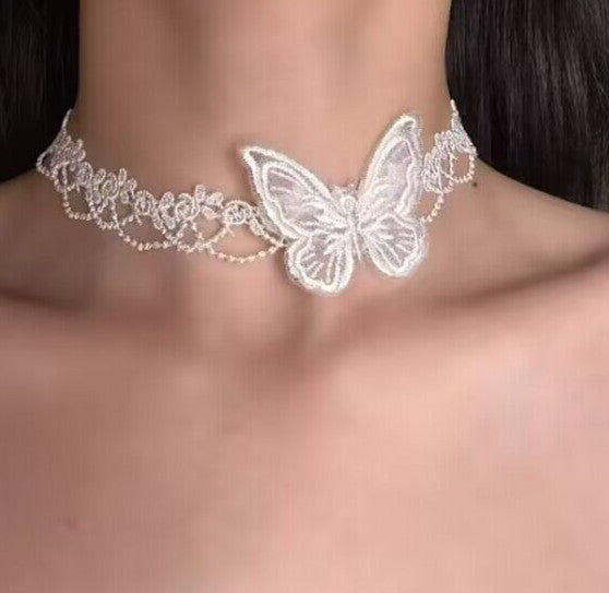 Lace Design Hot Female Temperament Clavicle Necklaces
