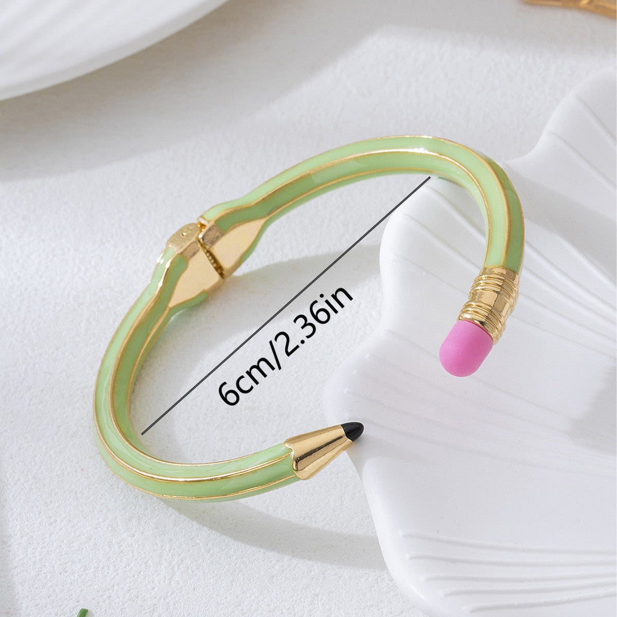Wild Color Pencil Shape Simple Irregular Female Spring Bracelet