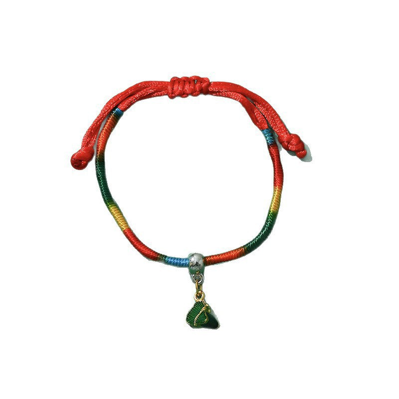 Children's Colorful Rope Line Hand Woven National Style Adult Bracelet