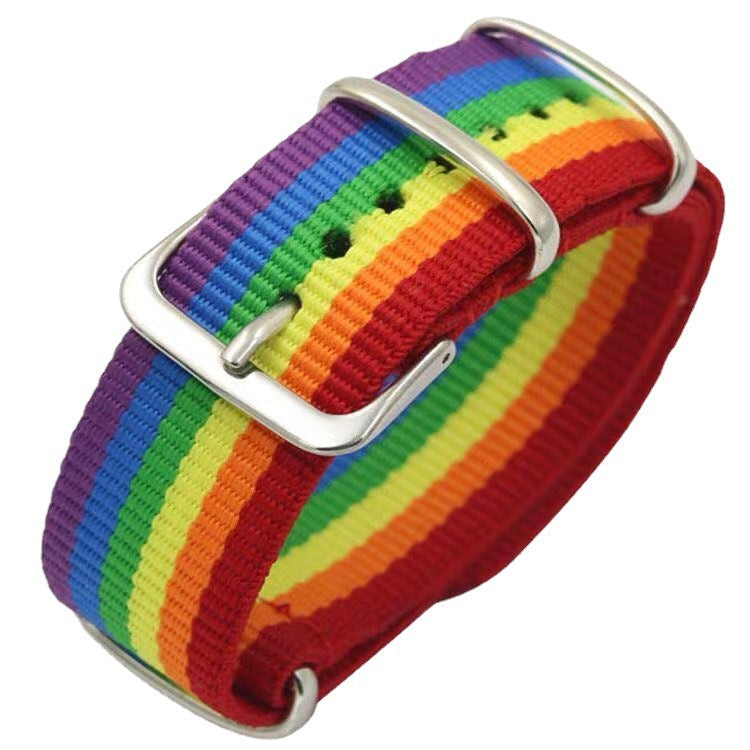Rainbow Hand Strap Female Male Disco Jumping Cool Earth Elegant Bracelet