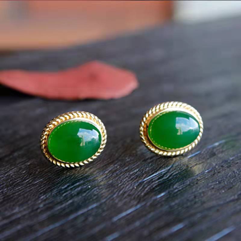 Women's White Water Drop Simple Graceful Sier Ear Hook Earrings