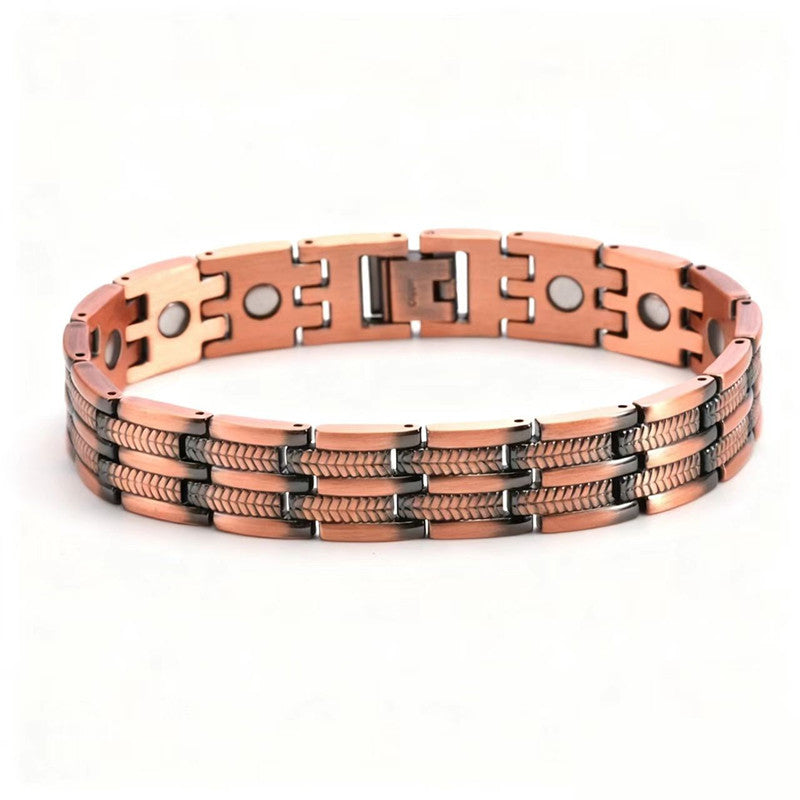 Women's Magnet Affordable Luxury Fashion Clover Alloy Diamond Single Bracelet