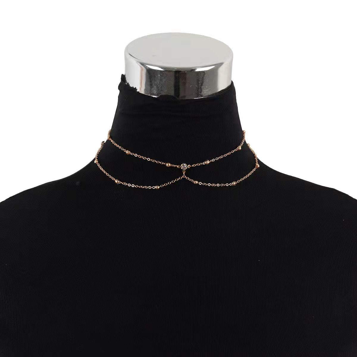 Vacation Giant Beauty Personality Chest Bikini Necklaces