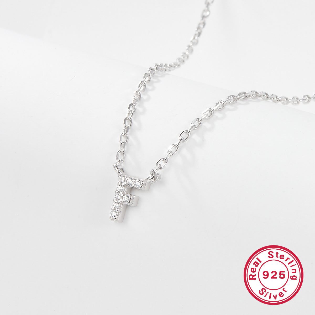 Women's Sier Minority Simple Clavicle Chain Beaded Necklaces