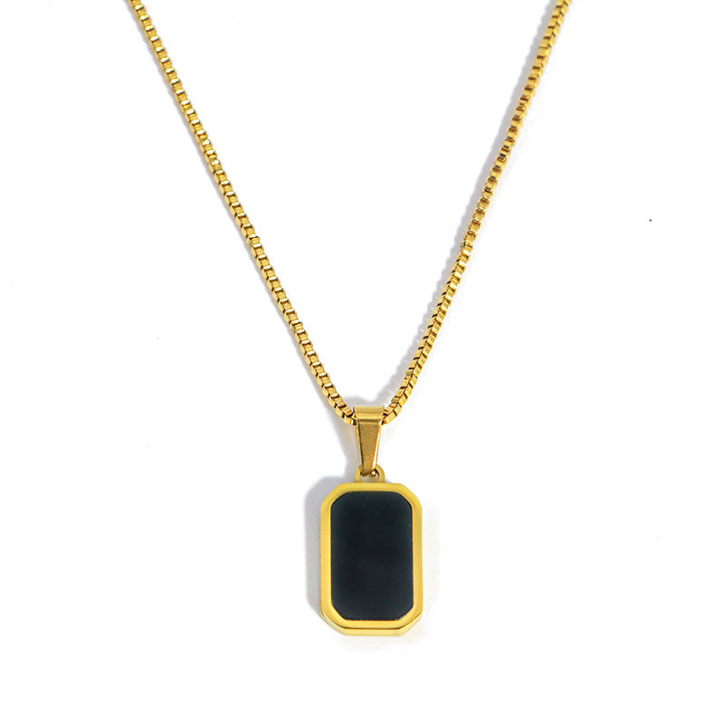 Double-sided Female Light Luxury Minority High Necklace