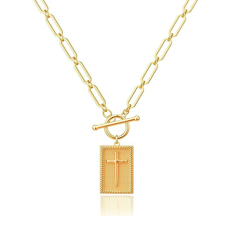 Women's Wind Twin Niche Design Fashion Cuban Chain Necklaces
