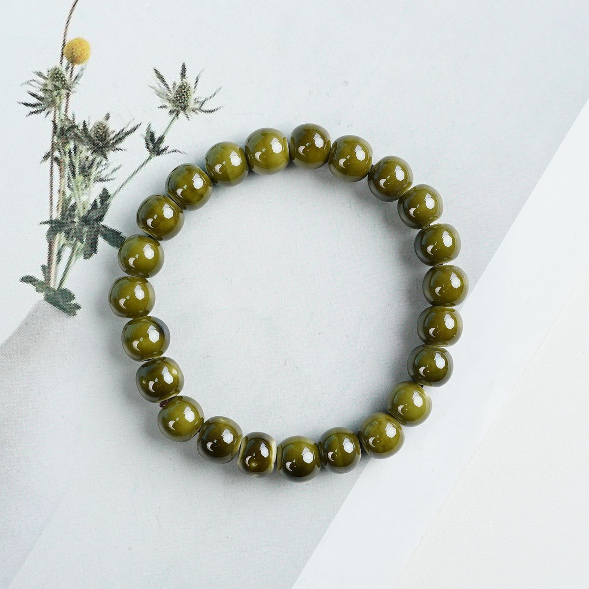 Female Blue Color Artistic Ancient Style Bracelet