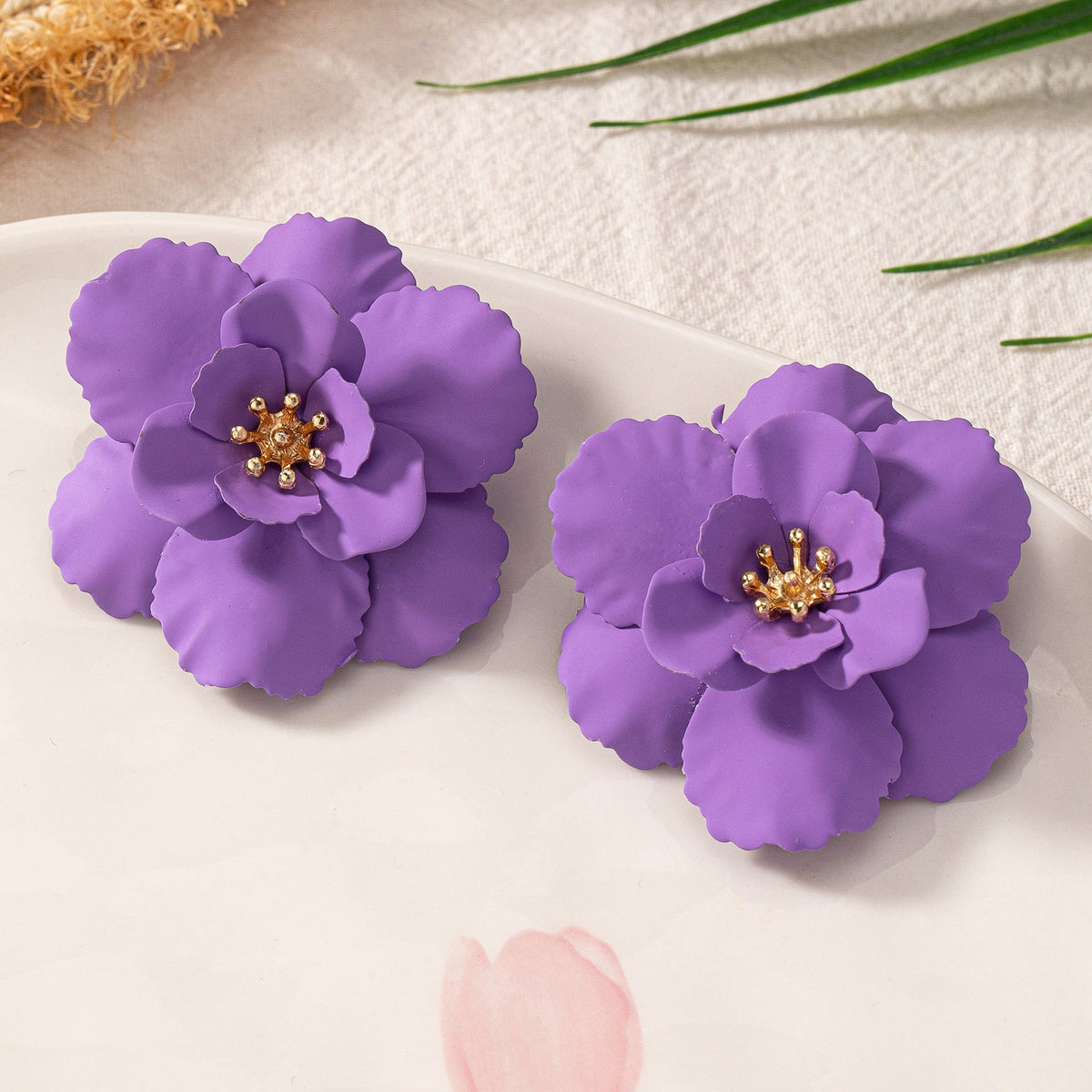 Women's Of Niche High-grade Fashion Commuter Simple Flower Earrings