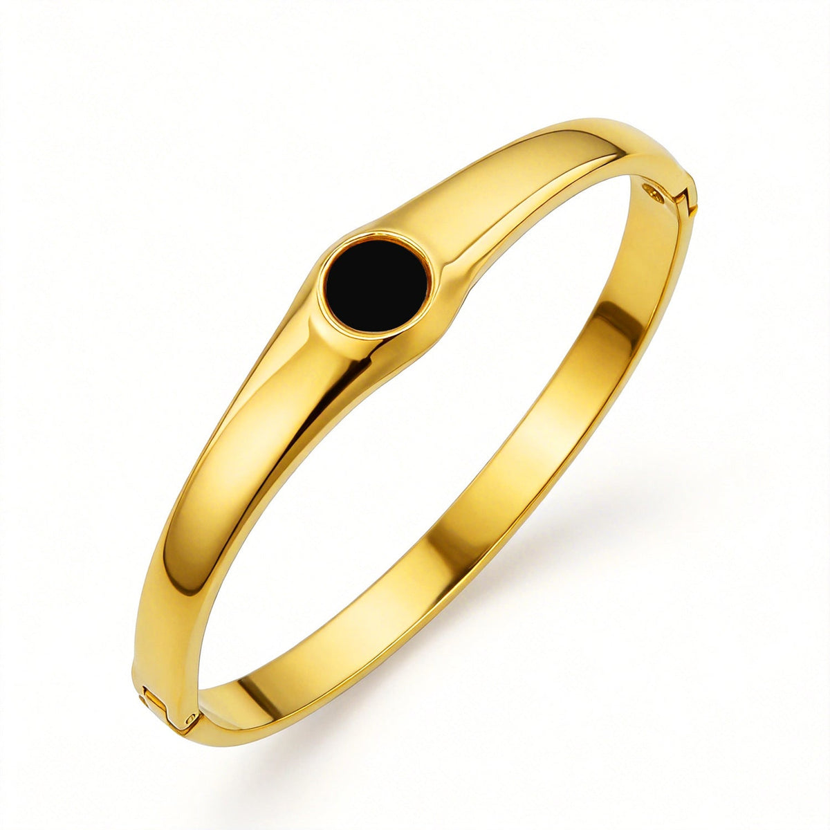 Open Stainless Steel Hydraulic Light Luxury High-grade Exaggerated Design Sense Bracelets
