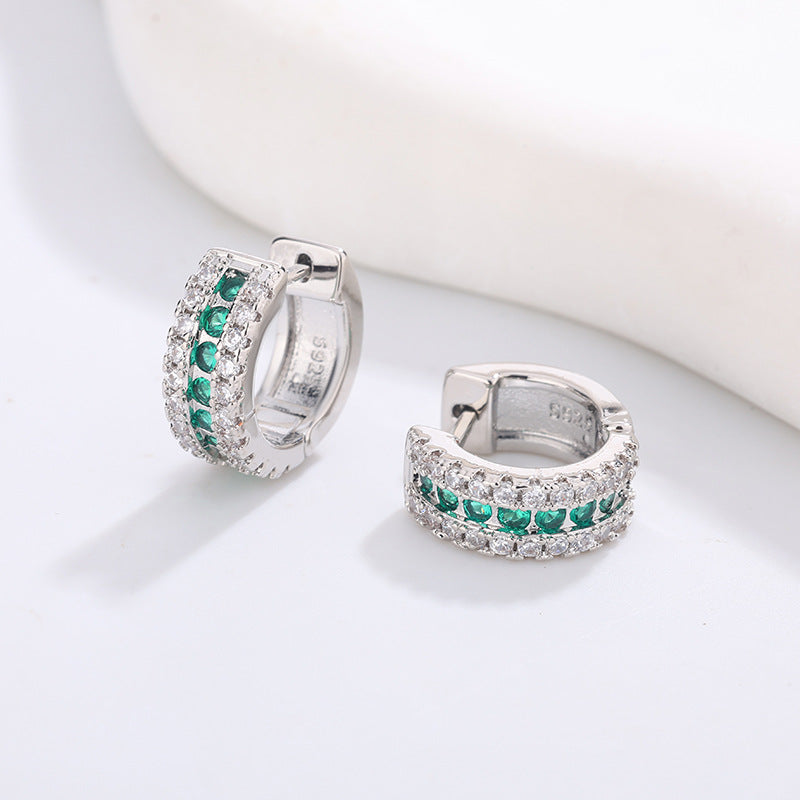 Women's High-grade Night Market Style Graceful Ear Clips Rings