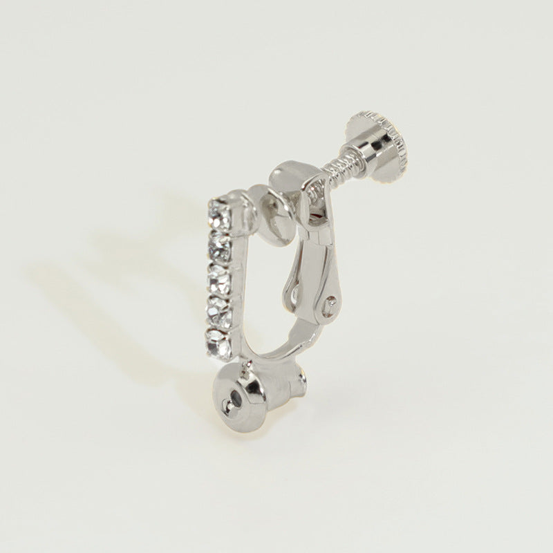 Screw Without Piercing Adjustable Spiral Hair Pin Ear Clip