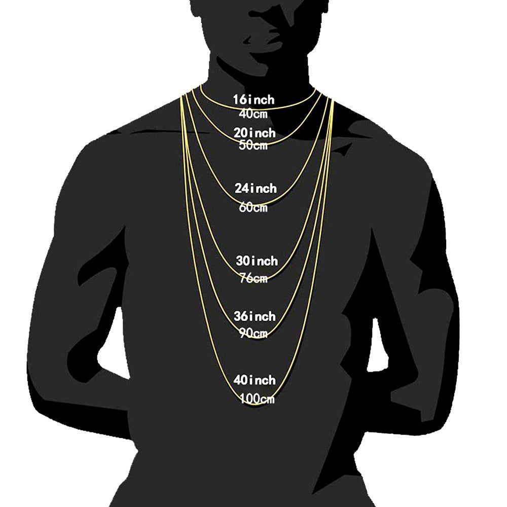 Stacking Twist Link Hip Hop Necklace & Bracelet Set in Stainless Steel – Gold or Steel Finish